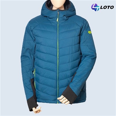 ہڈ کے ساتھ مینز پفر جیکٹ